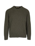 Maurizio Baldassari ribbed-knit long-sleeve sweater