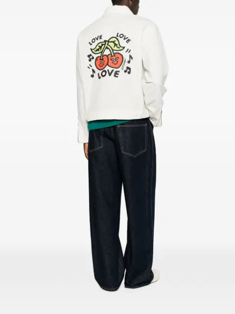 Kenzo Loves graphic-print zip-up jacket