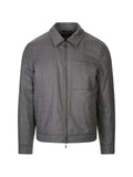 Peserico zip-up patch-pocket bomber jacket