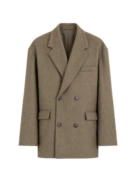 Société Anonyme double-breasted wool blazer