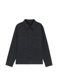 BOSS regular-fit stretch-cotton denim shirt