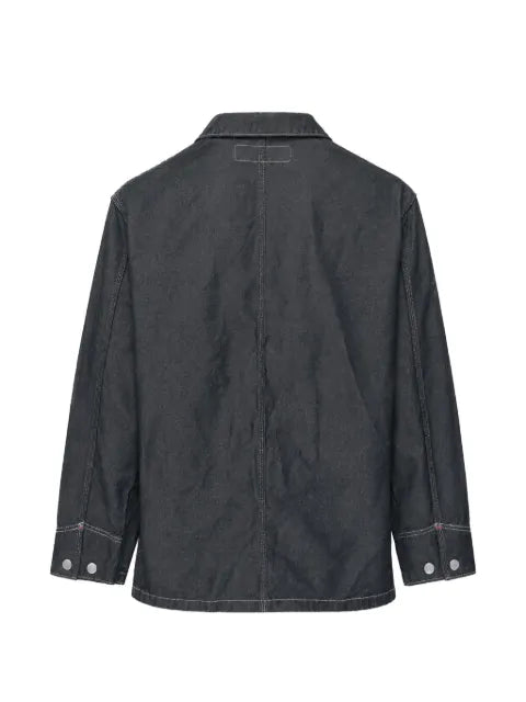 Comme des Garçons Homme contrast-stitch patch-pocket jacket