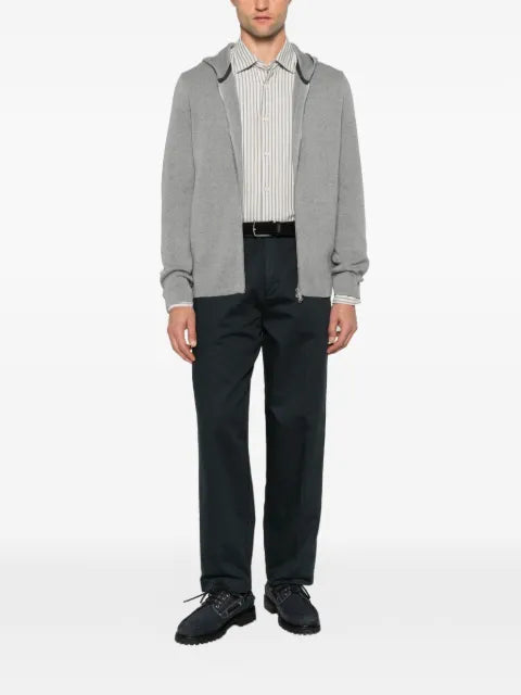 Marc O'Polo zip-up hooded cardigan