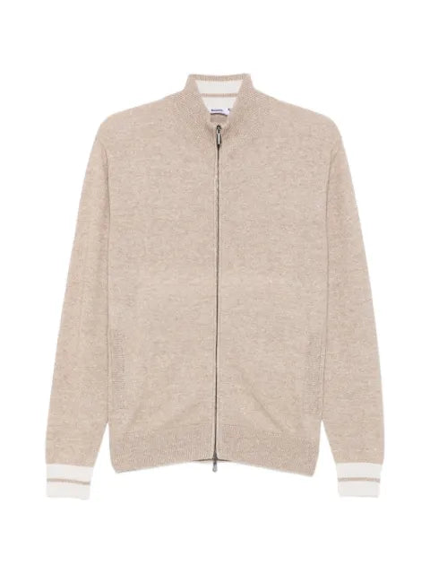 Cesare Attolini zip-up high-neck cardigan