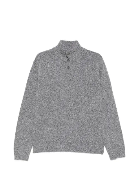Daniele Fiesoli button-up melange sweater