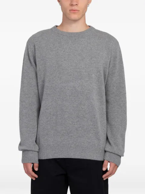 MINIMUM Roland crew-neck ribbed-trim sweater