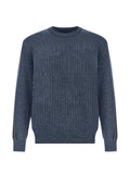 Paul & Shark ribbed Typhoon Platinum sweater