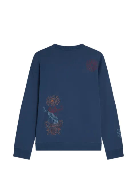 Scotch & Soda embroidered crew-neck sweater