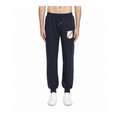 Thom Browne Style Unisex Casual Sweatpants with Signature Four-Bar Detail
