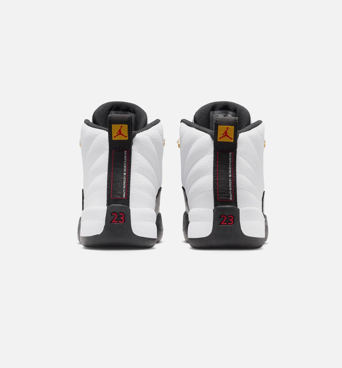 Air Jordan 12 Retro Taxi Infant/Toddler – White/Black/Taxi