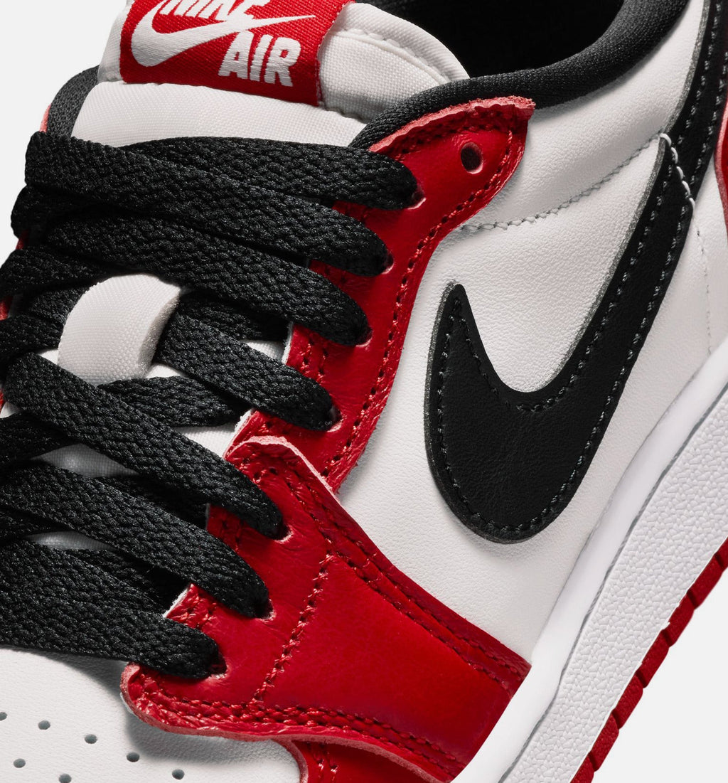 Air Jordan 1 Retro Low OG Chicago Grade School Lifestyle Shoe – Varsity Red/Black/Summit White