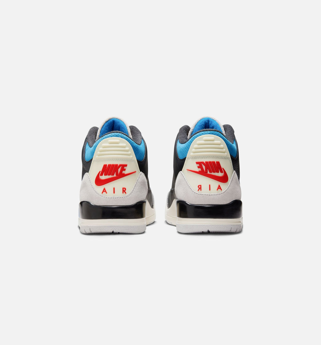 Air Jordan 3 Retro OG Rare Air | Men's Lifestyle Shoe | Black/Chile Red/Neutral Grey