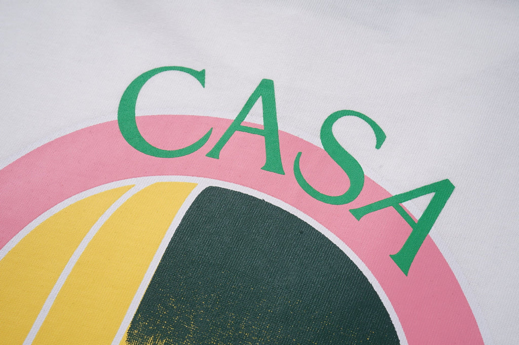 Casablanca Art Print Loose Unisex Short Sleeve Graphic T-Shirt