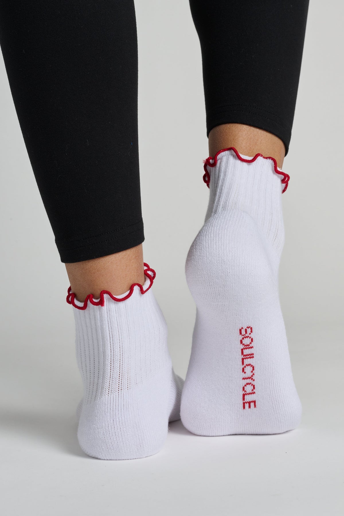 Quarter Cut Ruffle Sock