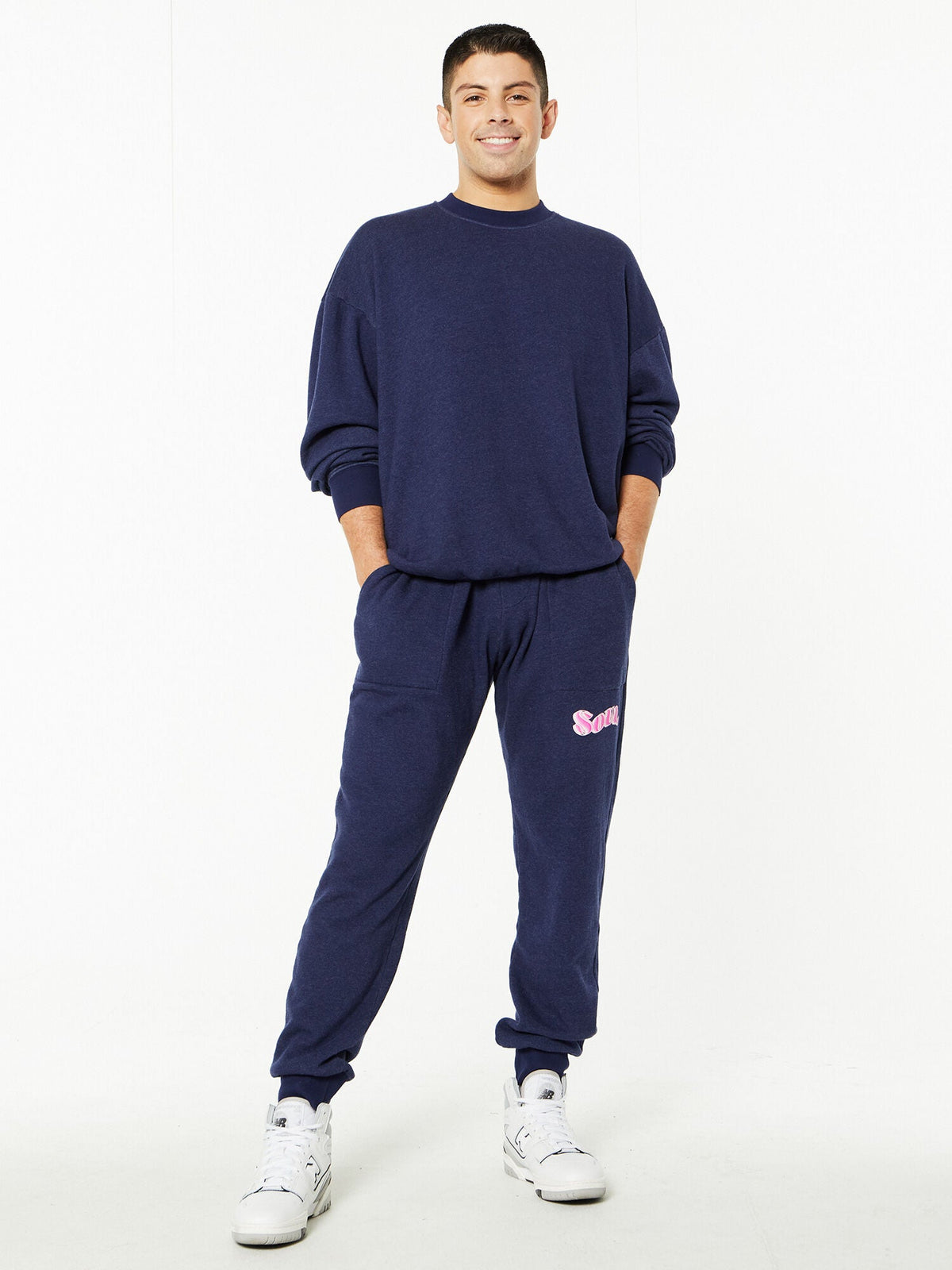 SAM CREW NECK NAVY