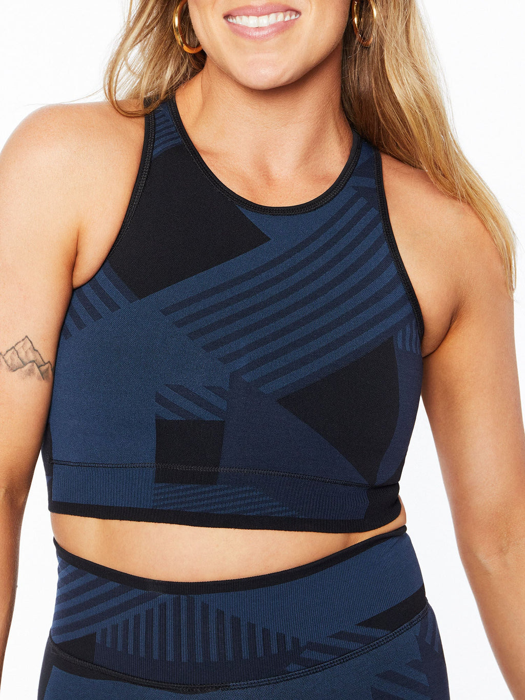 INTERVAL SEAMLESS LONGLINE BRA
