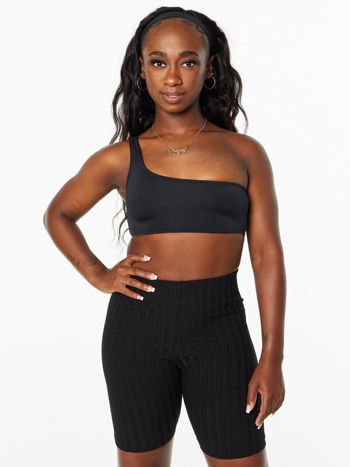 SCUBA ONE SHOULDER TOP