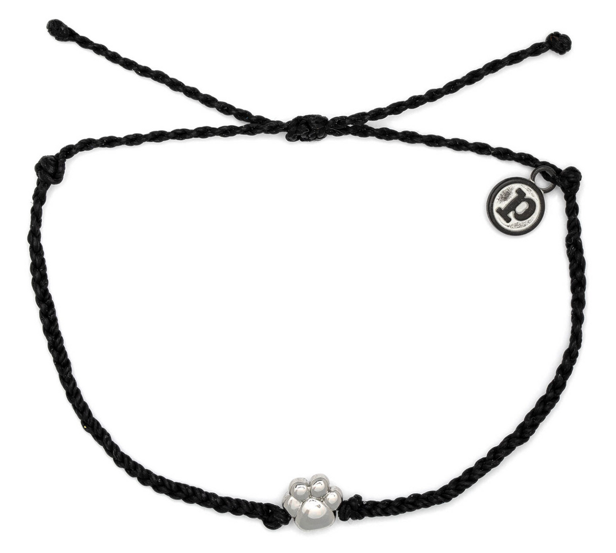 Paw Beaded Charm Bracelet