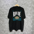 Rhude T-shirts Printed Trendy Pure Cotton