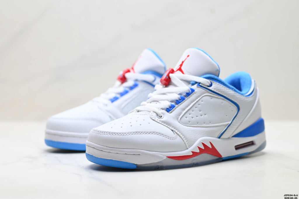 Air Jordan 5 Low White University Blue Sneakers
