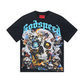 Godspeed Skull & Rose Graphic T-Shirt