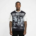 Life Hustlere Scarface-Inspired Raglan Graphic T-Shirt