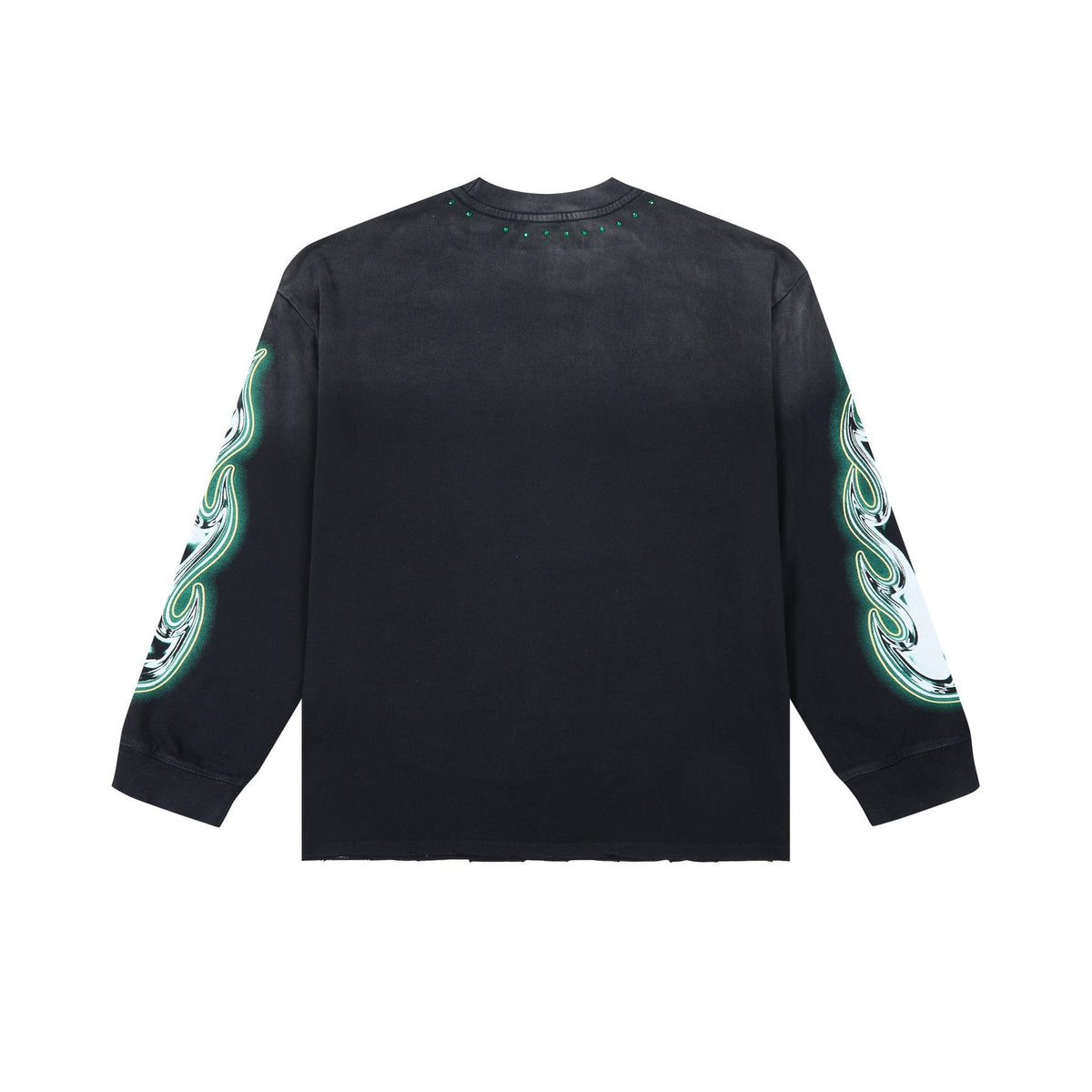 DUAA Pegasus Rhinestone Long-Sleeve T-Shirt