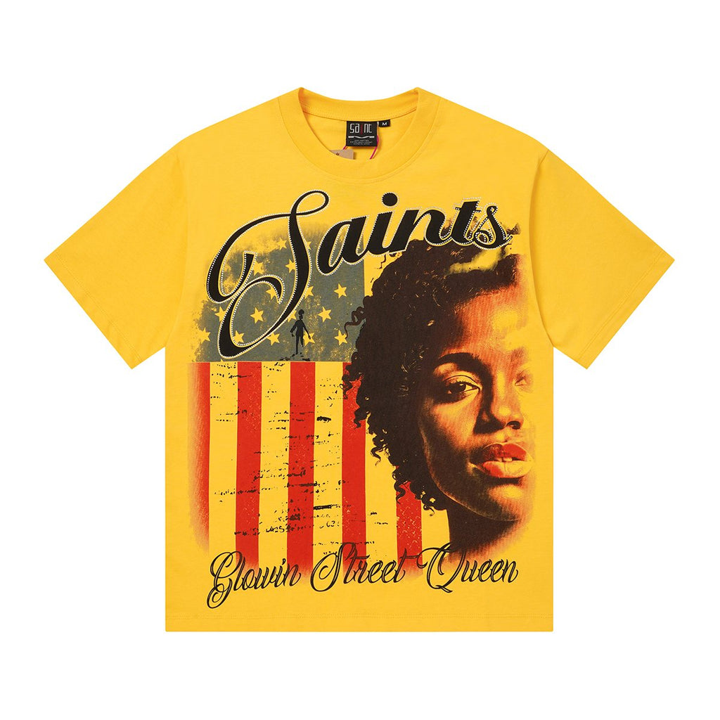 SAINT Glowing Street Queen Graphic T-Shirt