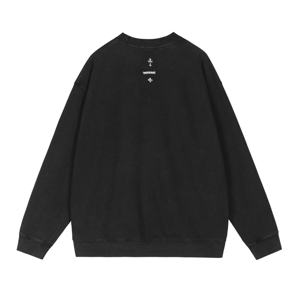 Chrome Hearts Metal Cross Crewneck Sweatshirt