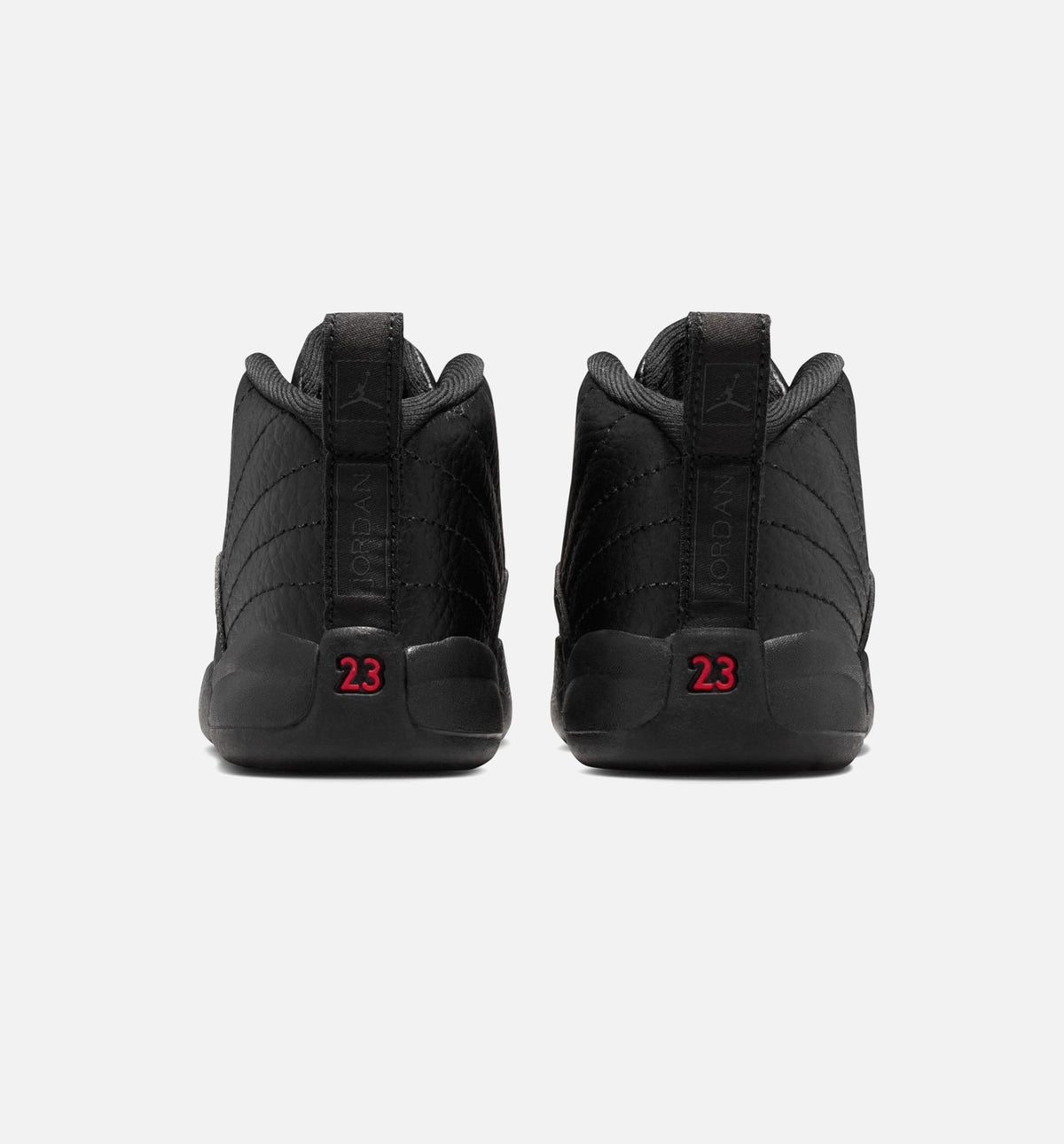 Air Jordan 12 Retro Bloodline Infant/Toddler – Black/Varsity Red
