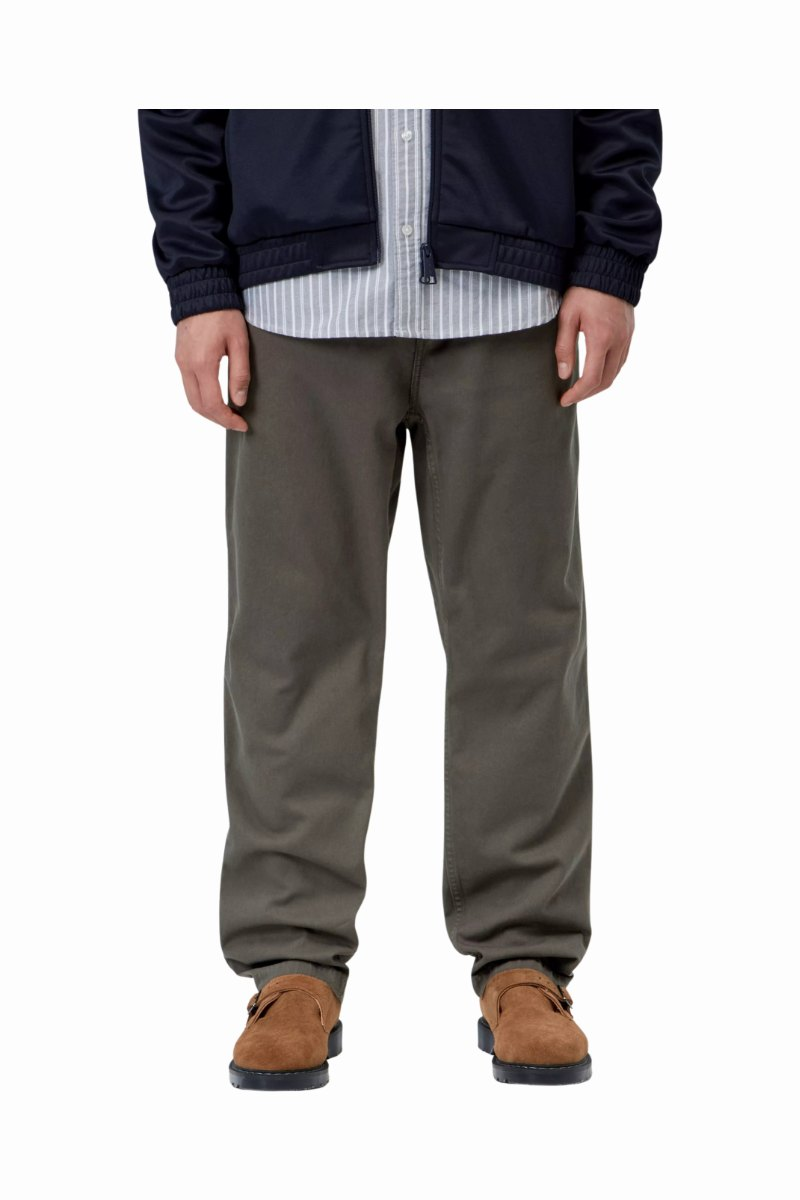 CARHARTT WIP FLINT PANT Shungite Rinsed
