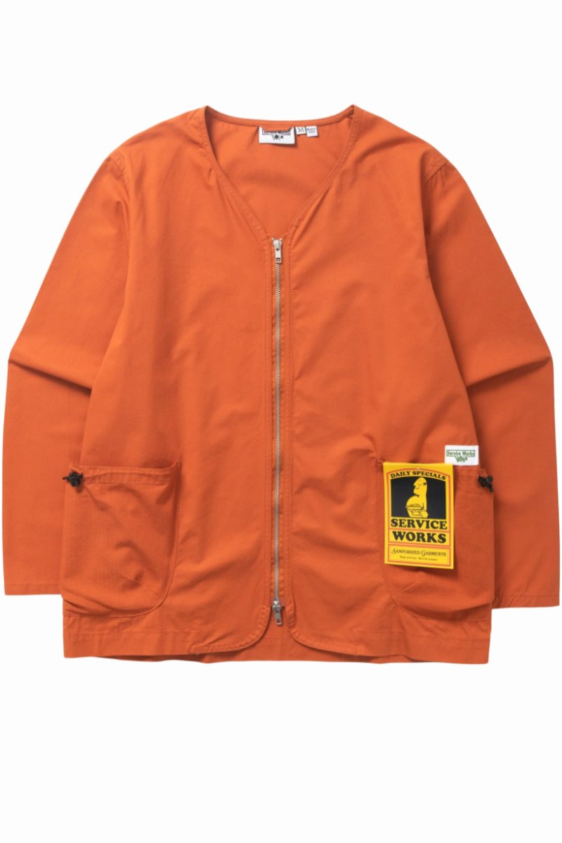 SERVICE WORKS TECH TWILL GARDENING LINER Rust