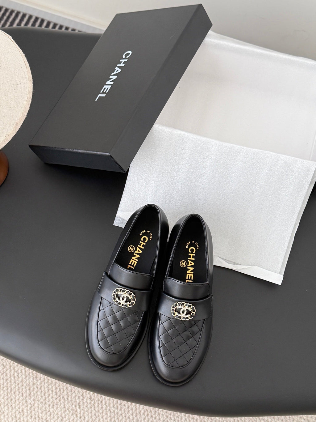 Chanel Round Toe Loafers – 25P Collection
