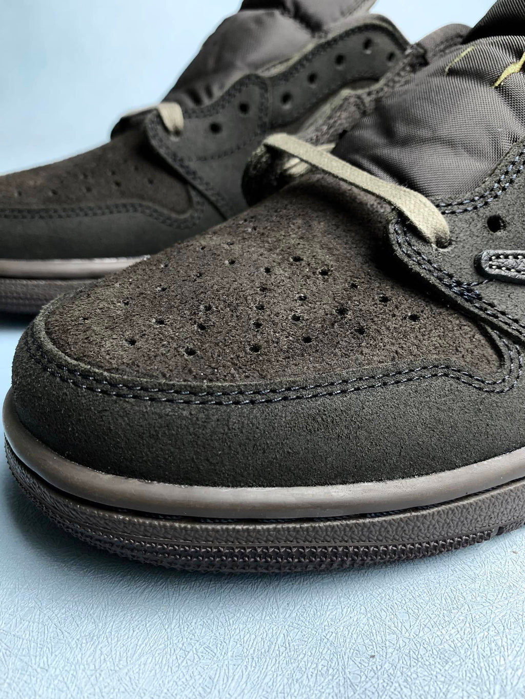 Air Jordan 1 Low Velvet Brown Black-Brown Unisex Sneakers DM7866-202