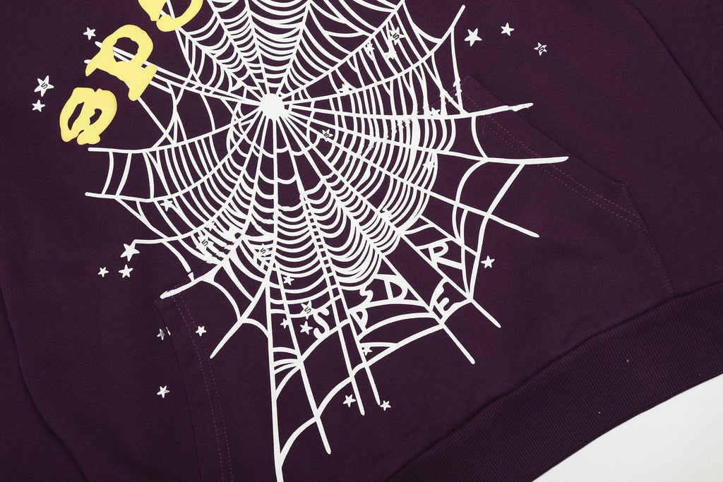 Sp5der Spiderweb Star Graphic Hoodie & Sweatpants Set