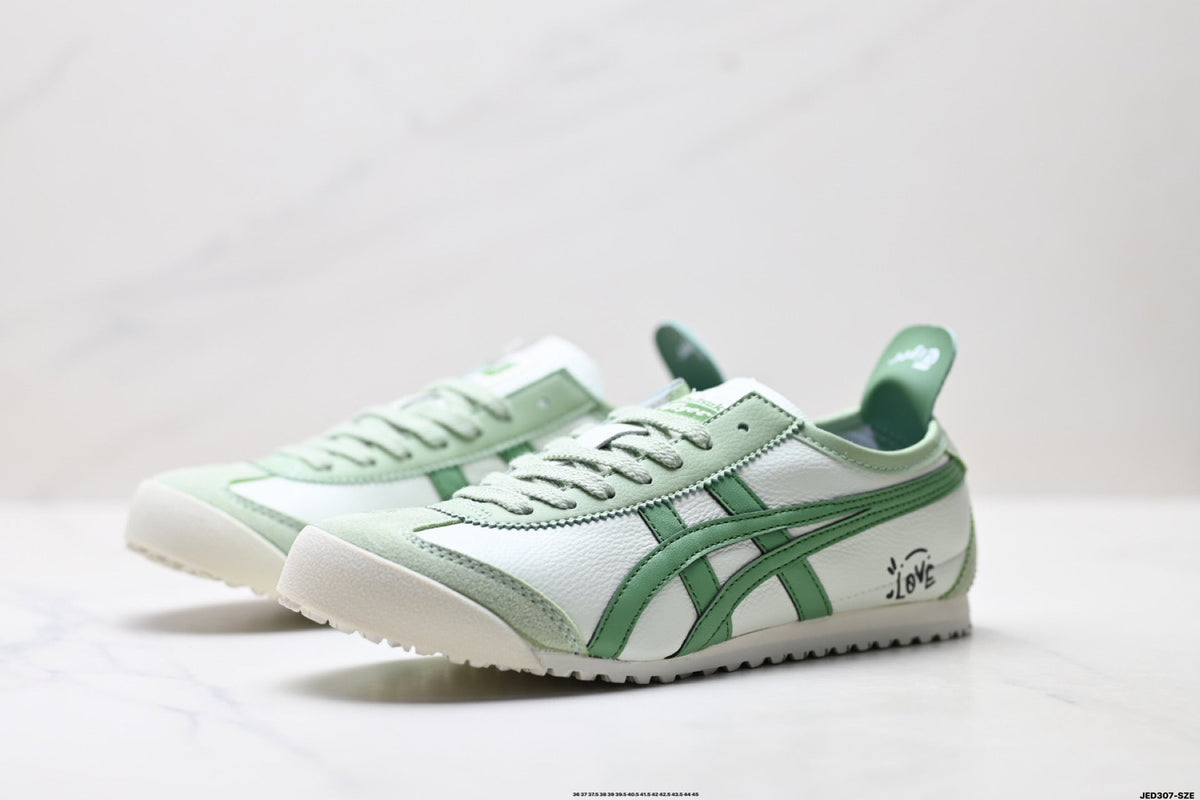 Onitsuka Tiger Retro Low Top Mint Green Unisex Shoes Style 12