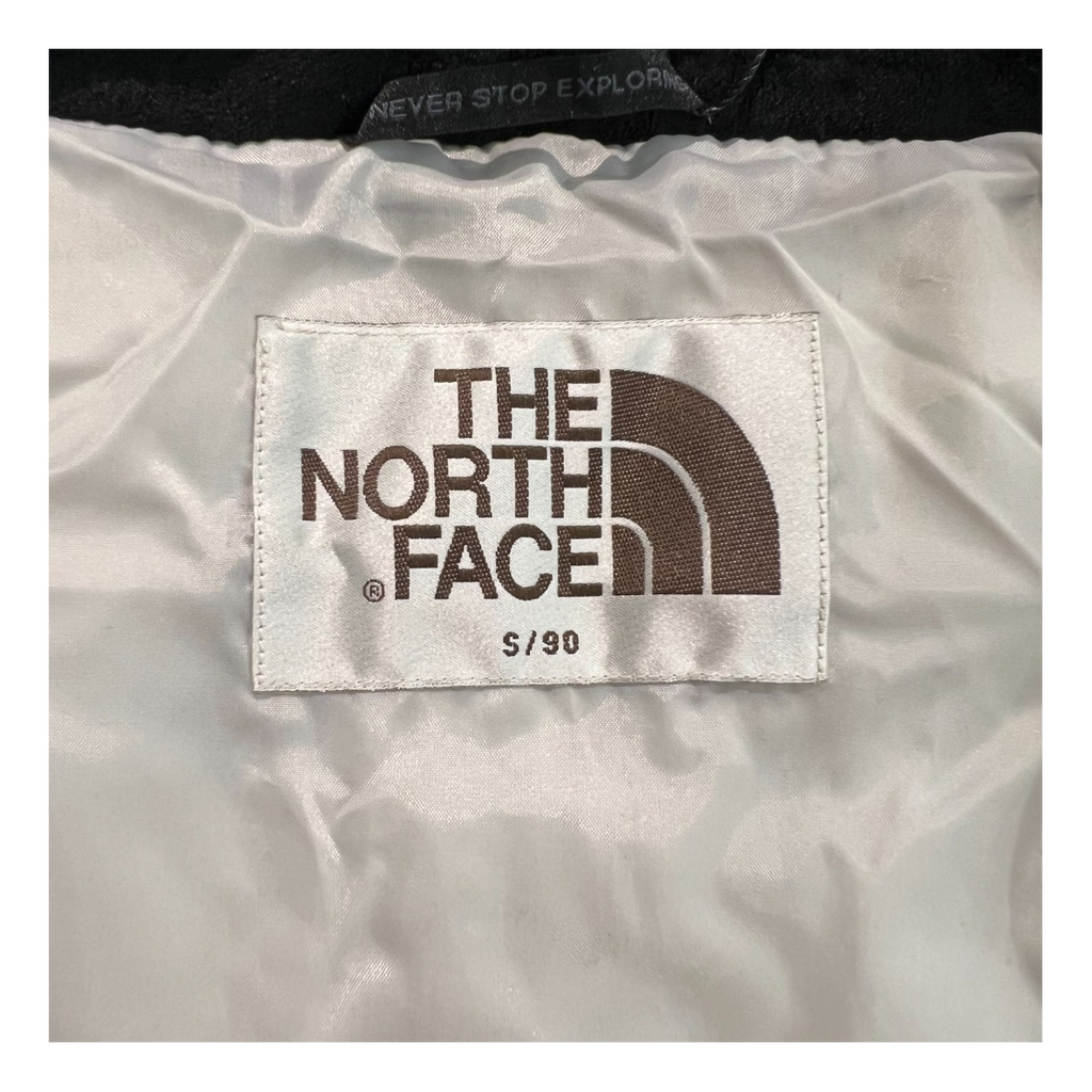 The North Face Color-Block Hooded Long Puffer Coat | Grey | Premium Down