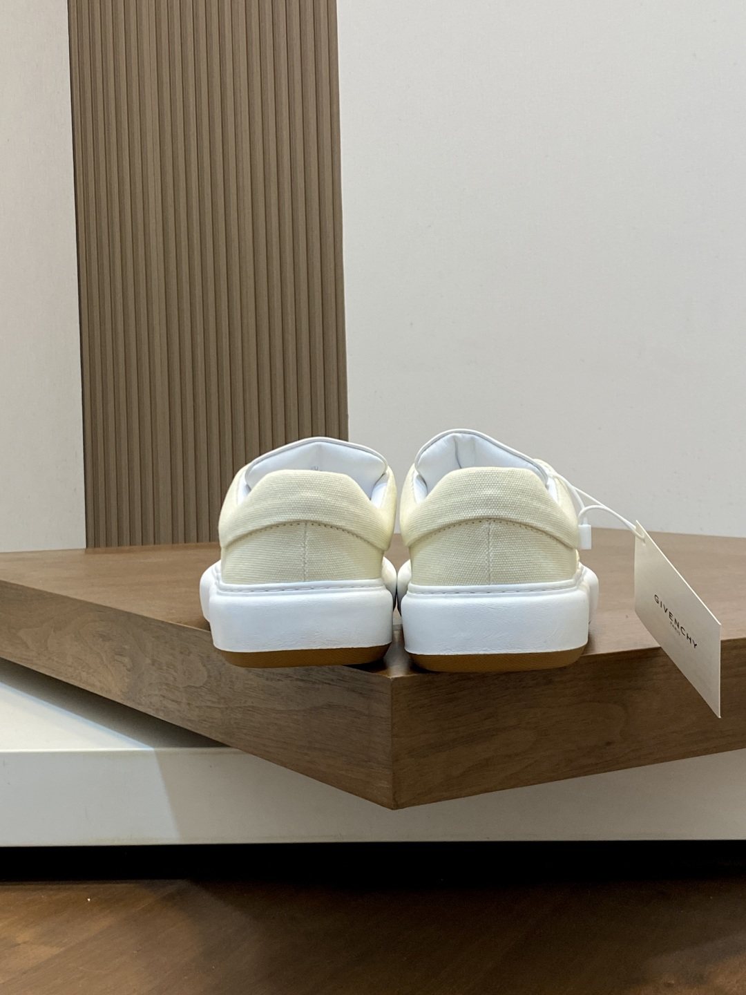 Givenchy Cream Low-Top Sneakers