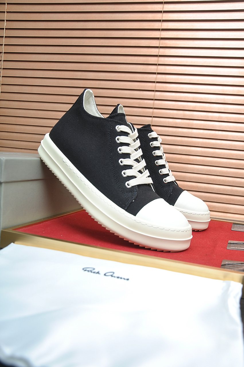 Rick Owens Toe-Cap Platform Sneakers