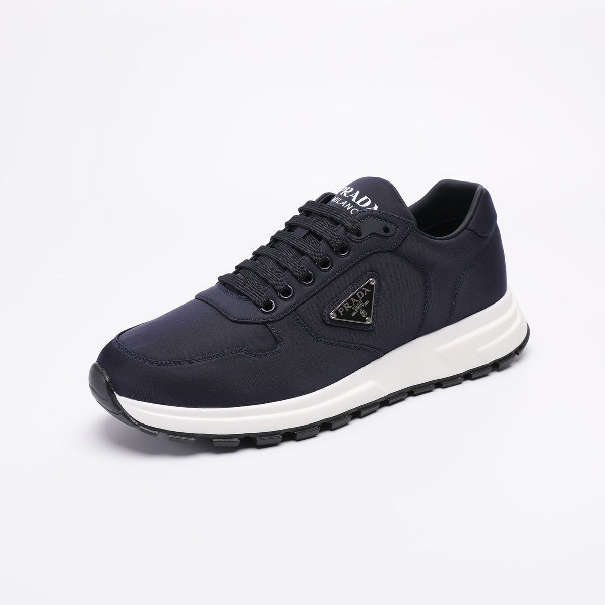 Prada Men's Triangle Badge Sneakers