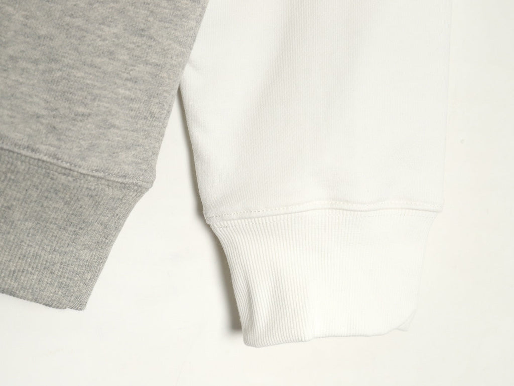 Gucci Lettering Layered-Look Crewneck Sweatshirt - Gray